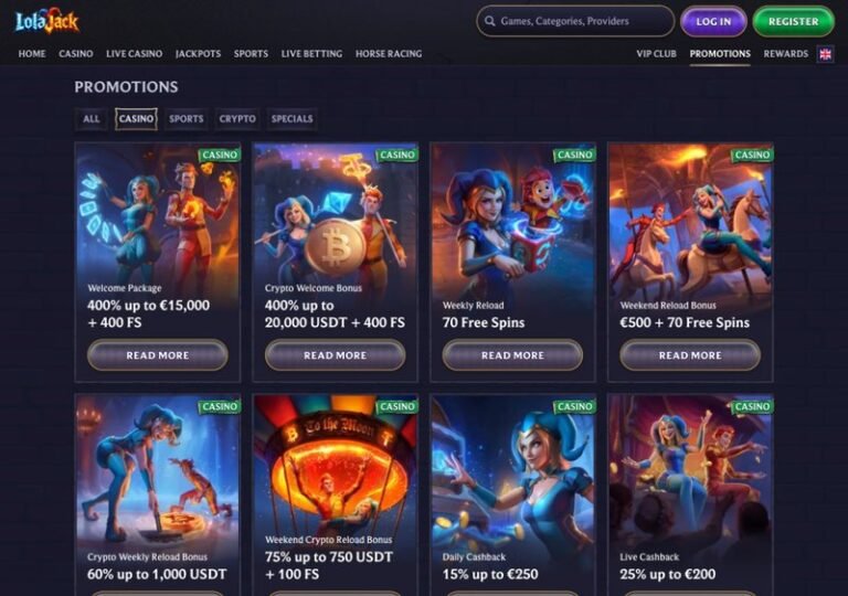 Discover the Exciting World of Online Gaming at Lolajack Casino in the UK