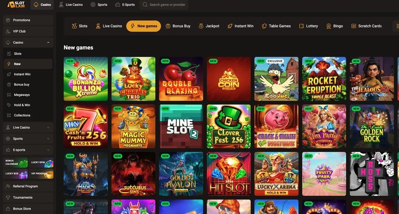 Image: Getting Started with Slotlair Casino Live Games